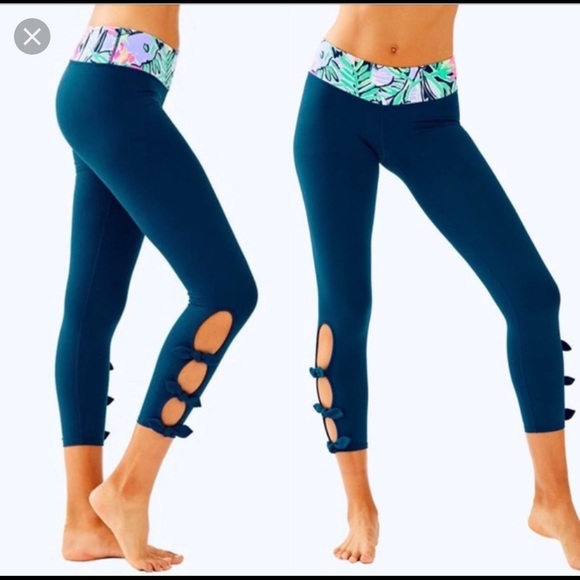 Lilly Pulitzer Other - LUXLETIC 24" NOELANI WEEKENDER MIDI LEGGING